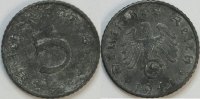 Deutsches Reich 5 Rpf 1941 A vz 12.55 元 含税 ＋  133.79 元 运费