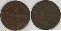 Sachsen 2 Pfennig -