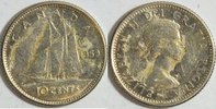 Kanada 10 Cent 1959 ss 25.10 元 含税 ＋  133.79 元 运费