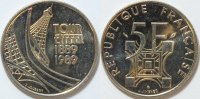 Frankreich 5 Francs 1989 unc 54.22 元 含税 ＋  133.38 元 运费