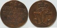 Dänemark 1 Shilling Christian VII. -