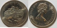 Jersey 25 Pence 25 jähriges Reg. Jub. Kupfer Nickel Ausgabe -