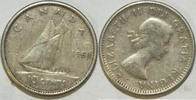 Kanada 10 Cent 1960 ss 25.10 元 含税 ＋  133.79 元 运费