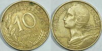 Frankreich 10 Centimes 1967 ss 12.53 元 含税 ＋  133.53 元 运费
