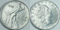 Italien 50 Lire 1956 vz 15.90 元 含税 ＋  133.79 元 运费