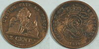 Belgien 2 Centimes -