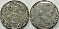 3. Reich 2 RM 1939 J ss-vz 99.37 元 含税 ＋  133.53 元 运费