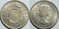 Großbritannien 1/2 Crown Elizabeth II. -