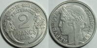 Frankreich 2 Francs 1959 svz 62.56 元 含税 ＋  133.38 元 运费