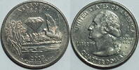 USA 25 Cent 2003 D Arkansas vz - st 8.37 元 含税 ＋  133.79 元 运费