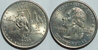 USA 25 Cent 2003 D Illinois vz - st 8.37 元 含税 ＋  133.79 元 运费
