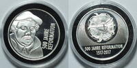 Deutschland 500 Jahre Reformation Martin Luther Medallie in Silber ca. 15 Gramm -