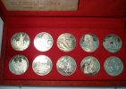 Tunesien 10 x 1 Dinar Auflage 5000 Stück Seltene NI Variante -