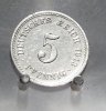 Kaiserreich 5 Pfennig 1913 A ss 8.37 元 含税 ＋  133.79 元 运费