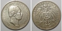 Sachsen 3 Mark 3 Mark Kursmünze Sachsen 1909 -