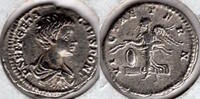 ROMAN EMPIRE ancient Roman denarius Emperor Geta -