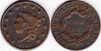 USA 1828 copper Large US Cent -