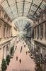Italy Genova Mazzini Gallery vintage, stamped postcard -