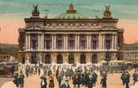 France Paris Opera vintage, stamped postcard -