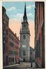 USA Christ Church, Boston vintage postcard -