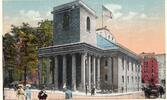 USA Kings Chapel, Boston vintage postcard -