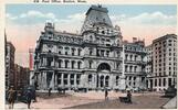 USA Boston Post Office vintage postcard -