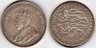 Cyprus 1928 Commemorative King George V silver Cyprus 45 piastres (CP7) -
