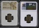 BYZANTINE EMPIRE AE Half-Follis NGC certified Byzantine half follis Heraclius, 610-641 (X33) -