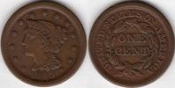 USA 1849 copper Large US Cent -