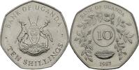 Uganda 10 Shillings 1987 Pfr. 50.20 元  ＋  167.34 元 运费