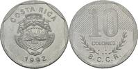 Costa Rica 10 Colones 1992 VZ 41.84 元  ＋  167.34 元 运费