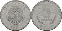 Costa Rica 5 Colones 1989 SS 33.47 元  ＋  167.34 元 运费