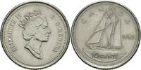 Kanada 10 Cent 1993 VZ 33.47 元  ＋  167.34 元 运费