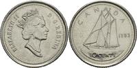 Kanada 10 Cents 1993 VZ 33.47 元  ＋  167.34 元 运费