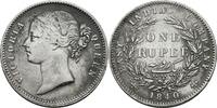 Britisch Indien 1 Rupee Queen Victoria (28 Beeren) -