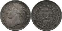 Britisch Indien 1 Rupee Victoria -