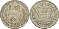 Tunesien 20 Francs Ahmad Pasha Bey -