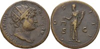 Italien/Rom Dupondius 125-128 Hadrian -