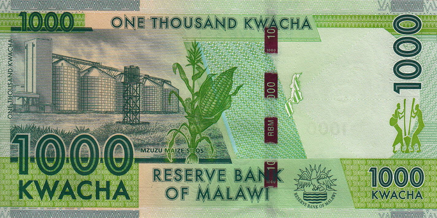 000 kwacha 2013 malawi ship p.62 unc