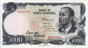 Equatorial Guinea 5.000 Bipkwele P.17 -