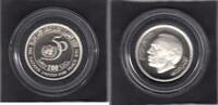 Morocco 200 Dirhams 50 TH. ANN. UNITED NATIONS Y.102 -