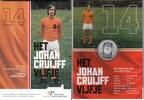 Netherlands 5 Euro JOHAN CRUIJFF SOCCER Rare KM.NEW6 -