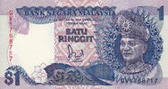 Malaysia 1 Ringgit P.27b -