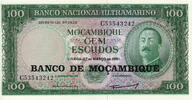 Mozambique 100 Escudos P.117 -
