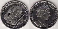 Isle of Man 1 Crown DUKE'S 90 Th. ELIZABETH/PHILIP KM.1477 -