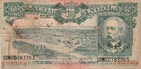 Angola 50 Escudos 1956 P.88 F 125.51 元 含税 ＋  200.81 元 运费