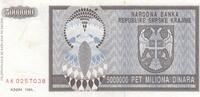 Bosnia-Herzegowina 5 Miljoen Dinar P.143a -