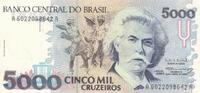 Brazil 5.000 Cruzeiros P.232c -