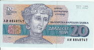 Bulgaria 20 Leva P.100 -