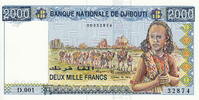 Djibouti 2.000 Francs P.40 -